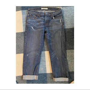 J Brand straight leg cropped jeans size 25